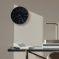 bankers wall clock black 21cm 43636