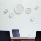 banners wall clock 48cm 43650