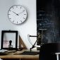 city hall wall clock 16cm 43621